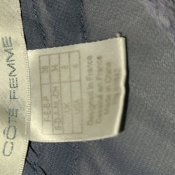 Sleeveless blouse, amazing details, size 4 - Picture 7 of 7